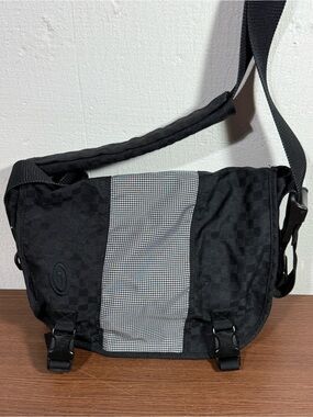 Timbuk2 Black Houndstooth Messenger Bag